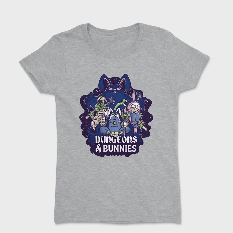 Dungeons And Rabbits, Women's T-Shirt