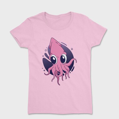 Cute Squid, Women's T-Shirt