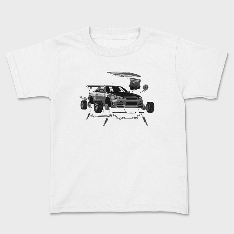 Cow Cartoon, Дамска Тениска