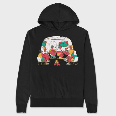 Camping People, Unisex Men's Hoodie