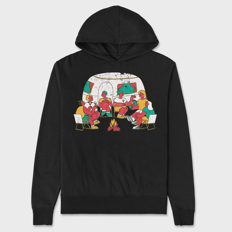 Camping People, Unisex Men's Hoodie