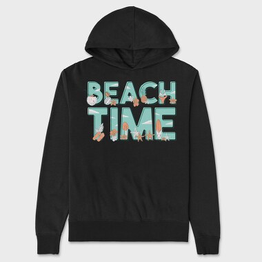 Beach Time, Unisex Men's Hoodie