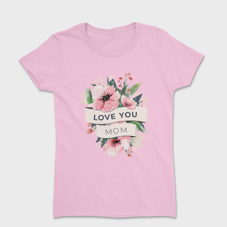 Watercolor Flowers Mother 2, Women's T-Shirt