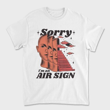Air Sign, Unisex Men's T-Shirt