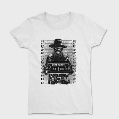 Anonymous Mugshot, Women's T-Shirt