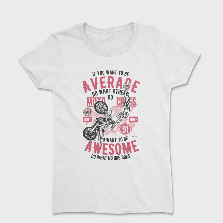 Awesome Motocross, Women's T-Shirt