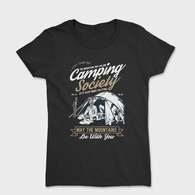 Camping Society, Women's T-Shirt