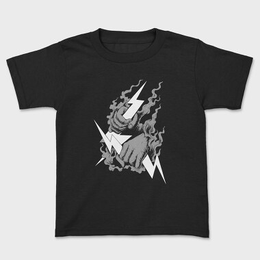 Catching Thunder, Kids' T-Shirt