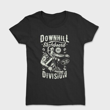Downhill Skateboard Division, Women's T-Shirt