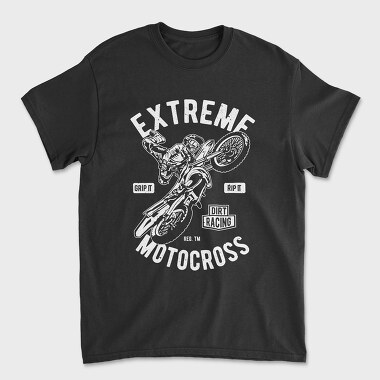 Extreme Motocross, Unisex Men's T-Shirt