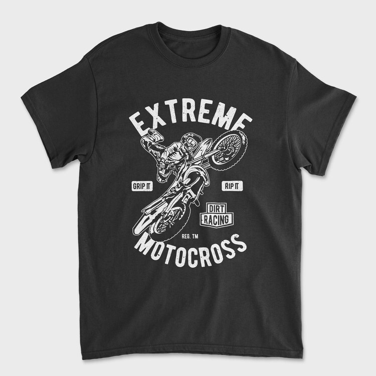 Extreme Motocross, Унисекс Мъжка Тениска