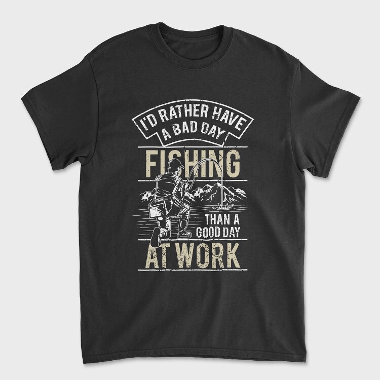 Fishing, Унисекс Мъжка Тениска
