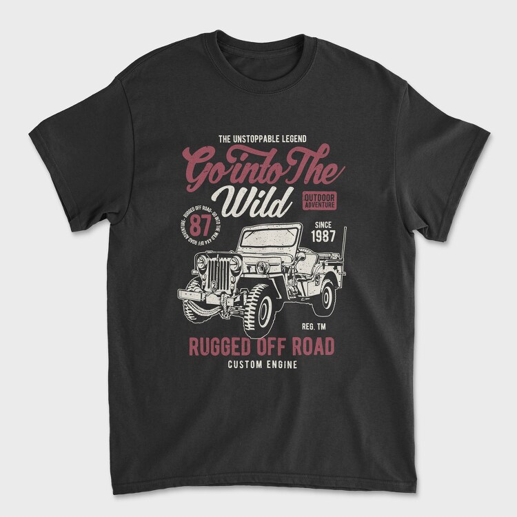 Go Into The Wild, Unisex Men's T-Shirt