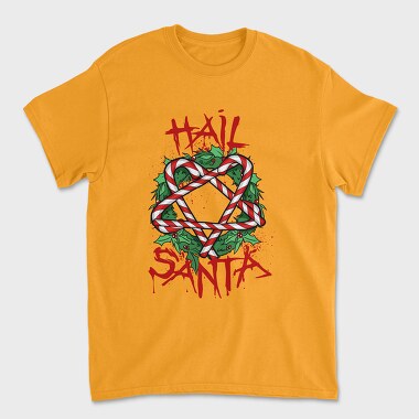 Hail Santa, Unisex Men's T-Shirt