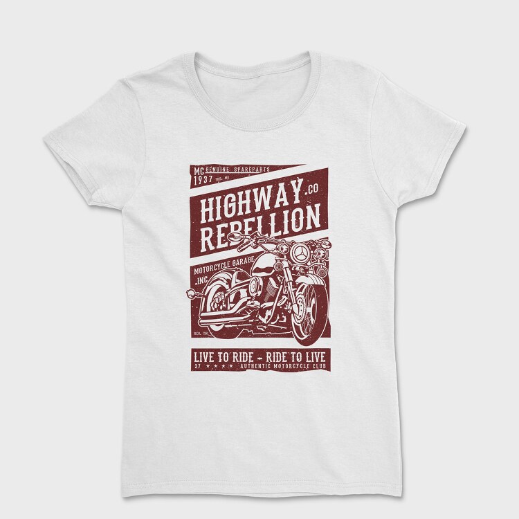 Highway Rebellion, Дамска Тениска