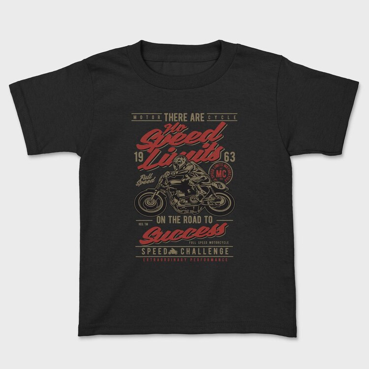 No Speed Limits, Kids' T-Shirt