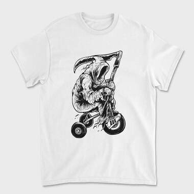 Unisex Men's T-Shirt, Reaper Bike