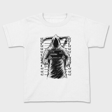 Reaper Mugshot, Kids' T-Shirt