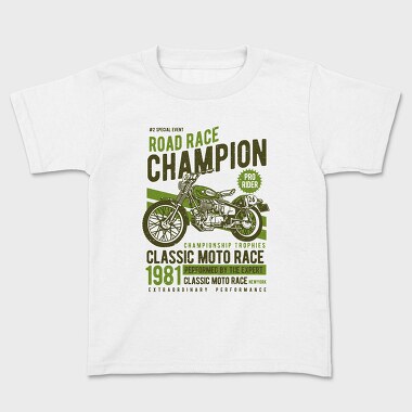 Road Race Champion, Kids' T-Shirt