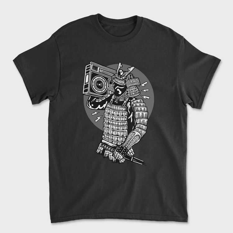 Samurai Boombox, Унисекс Мъжка Тениска