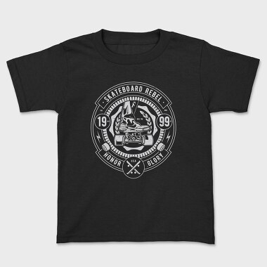 Skateboard Rebel, Kids' T-Shirt