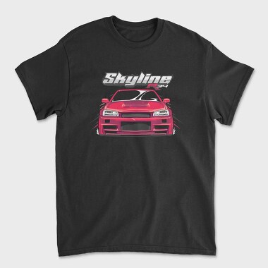 Skyline, Unisex Men's T-Shirt