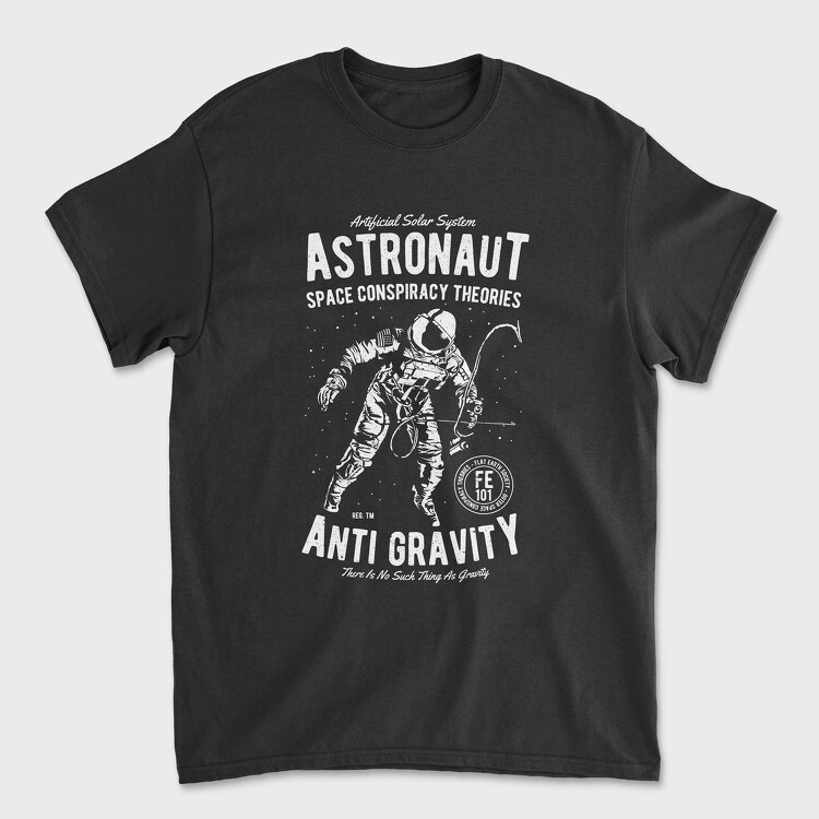 Space Conspiracy Theories, Унисекс Мъжка Тениска
