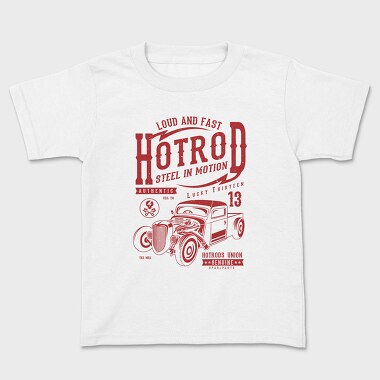Steel In Motion, Kids' T-Shirt