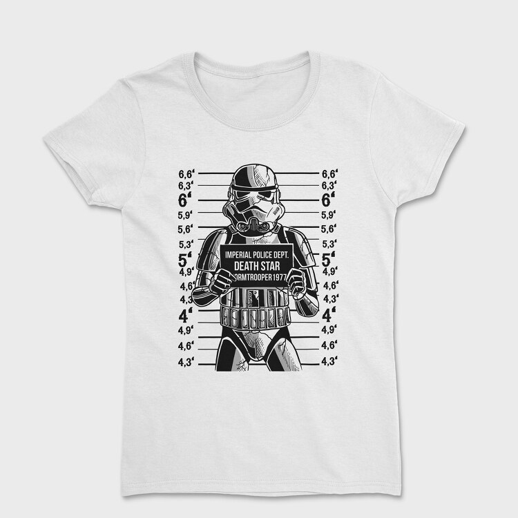 Stormtrooper Mugshot, Women's T-Shirt