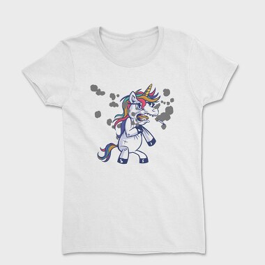 Дамска Тениска, Unicorn Smoke