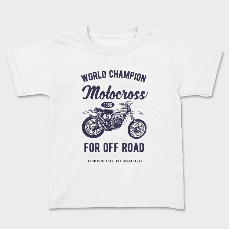 Vintage Motocross, Детска Тениска