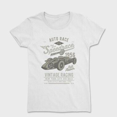 Vintage Speedrace, Women's T-Shirt