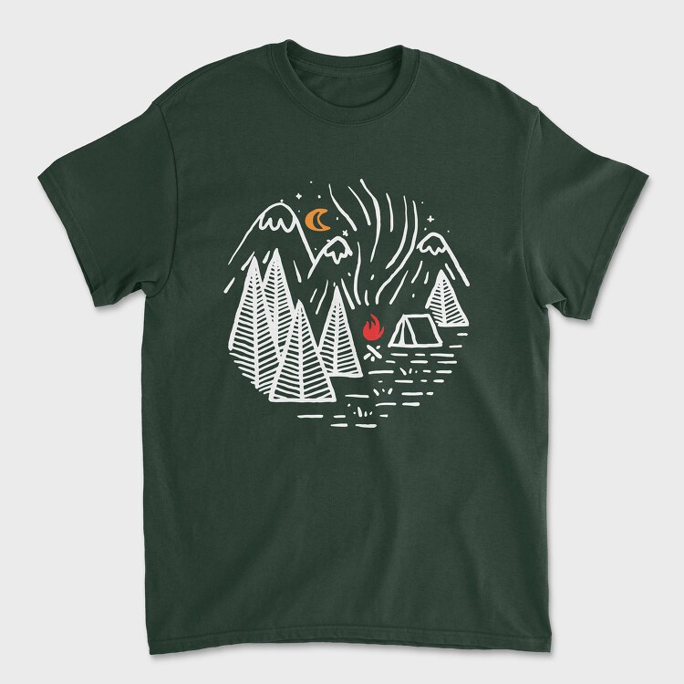 Camp, Unisex Men's T-Shirt