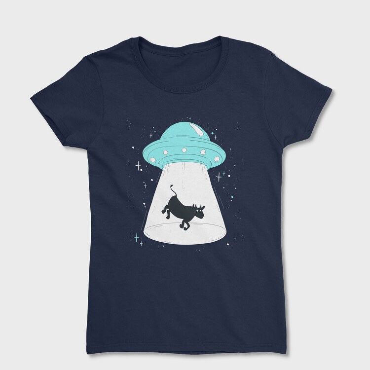 Cow Ufo, Women's T-Shirt
