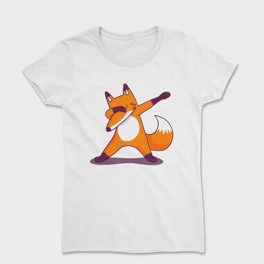 Dab Animal Comics Fox, Women's T-Shirt