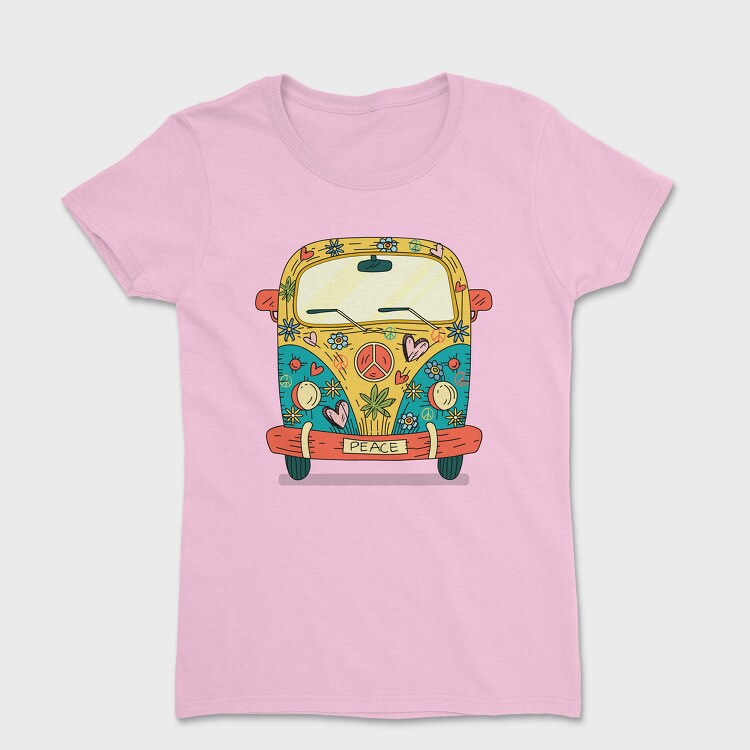 Hippie Van, Women's T-Shirt