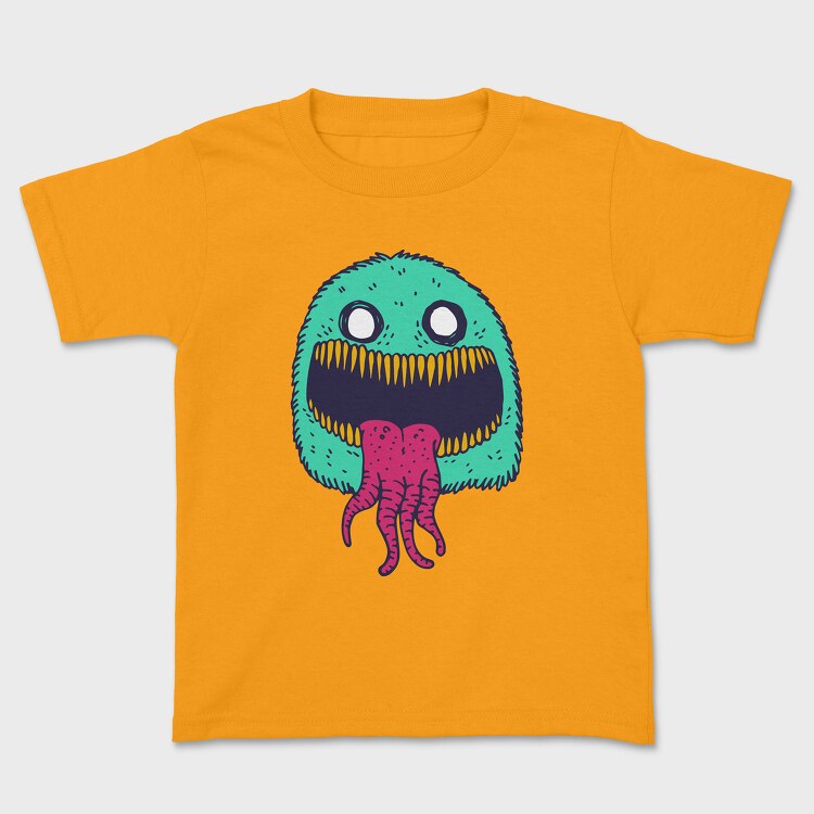 Monster Faces 1, Kids' T-Shirt