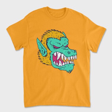 Monster Faces 2, Unisex Men's T-Shirt
