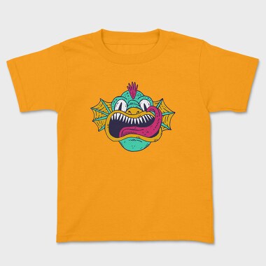 Monster Faces 4, Kids' T-Shirt