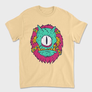 Monster Faces, Unisex Men's T-Shirt