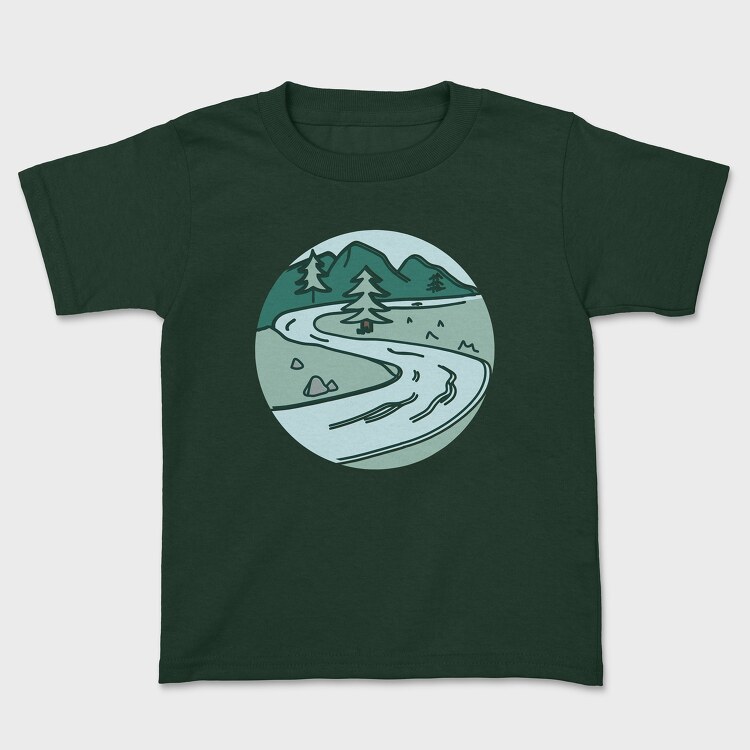 Nature Scenery 4, Kids' T-Shirt