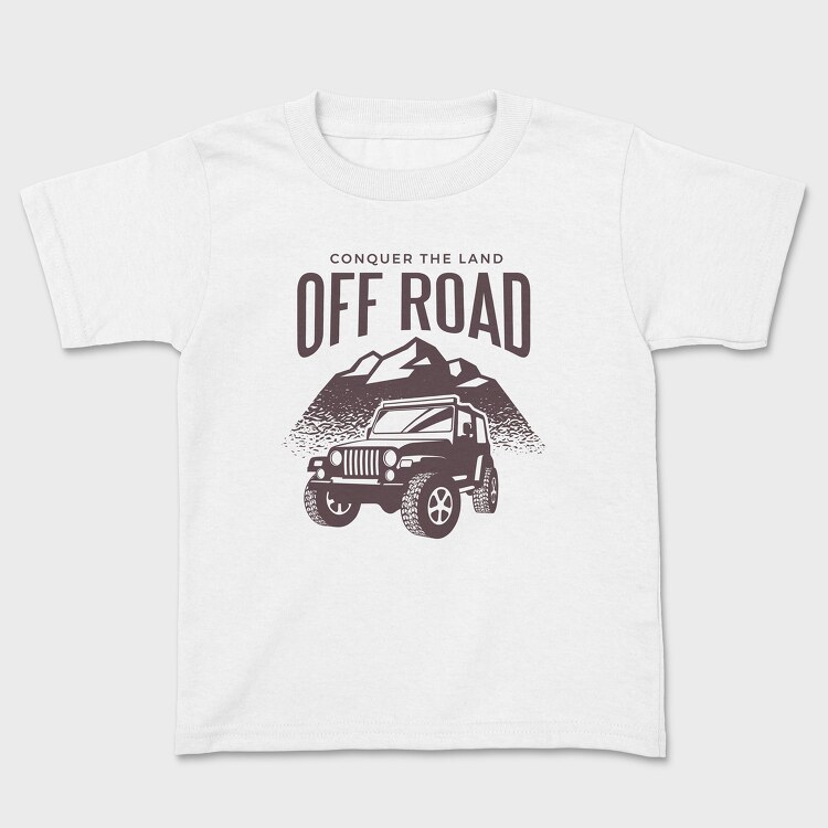 Off Road 1, Kids' T-Shirt