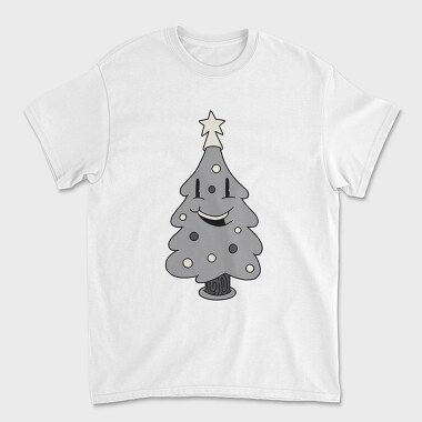 Retro Cartoon Christmas 1, Unisex Men's T-Shirt