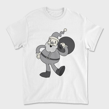 Retro Cartoon Christmas, Unisex Men's T-Shirt