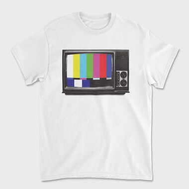 Retro Tv, Unisex Men's T-Shirt