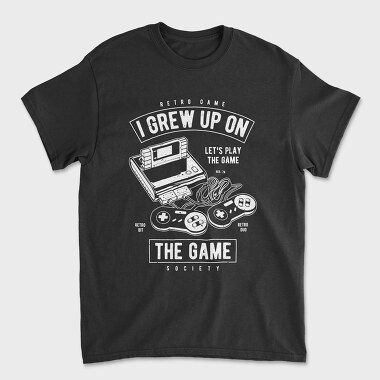 Grew Up On The Game, Unisex Men's T-Shirt