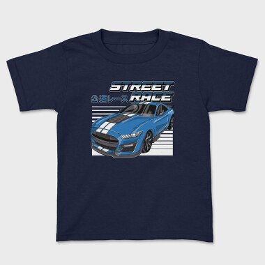 Street Race, Kids' T-Shirt