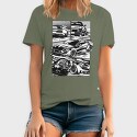Wave Car, Kids' T-Shirt