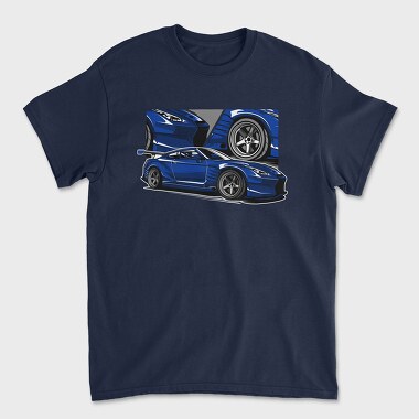 BLUE GTR, Unisex Men's T-Shirt