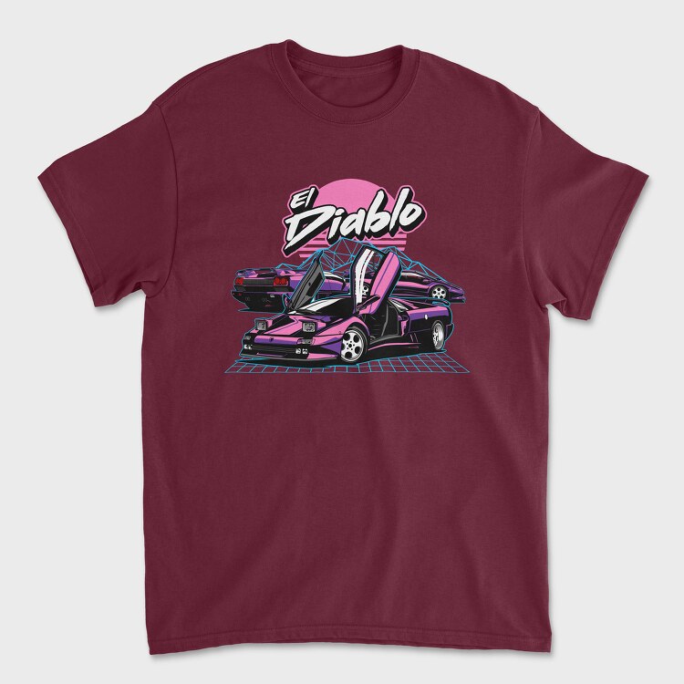 El Diablo, Unisex Men's T-Shirt